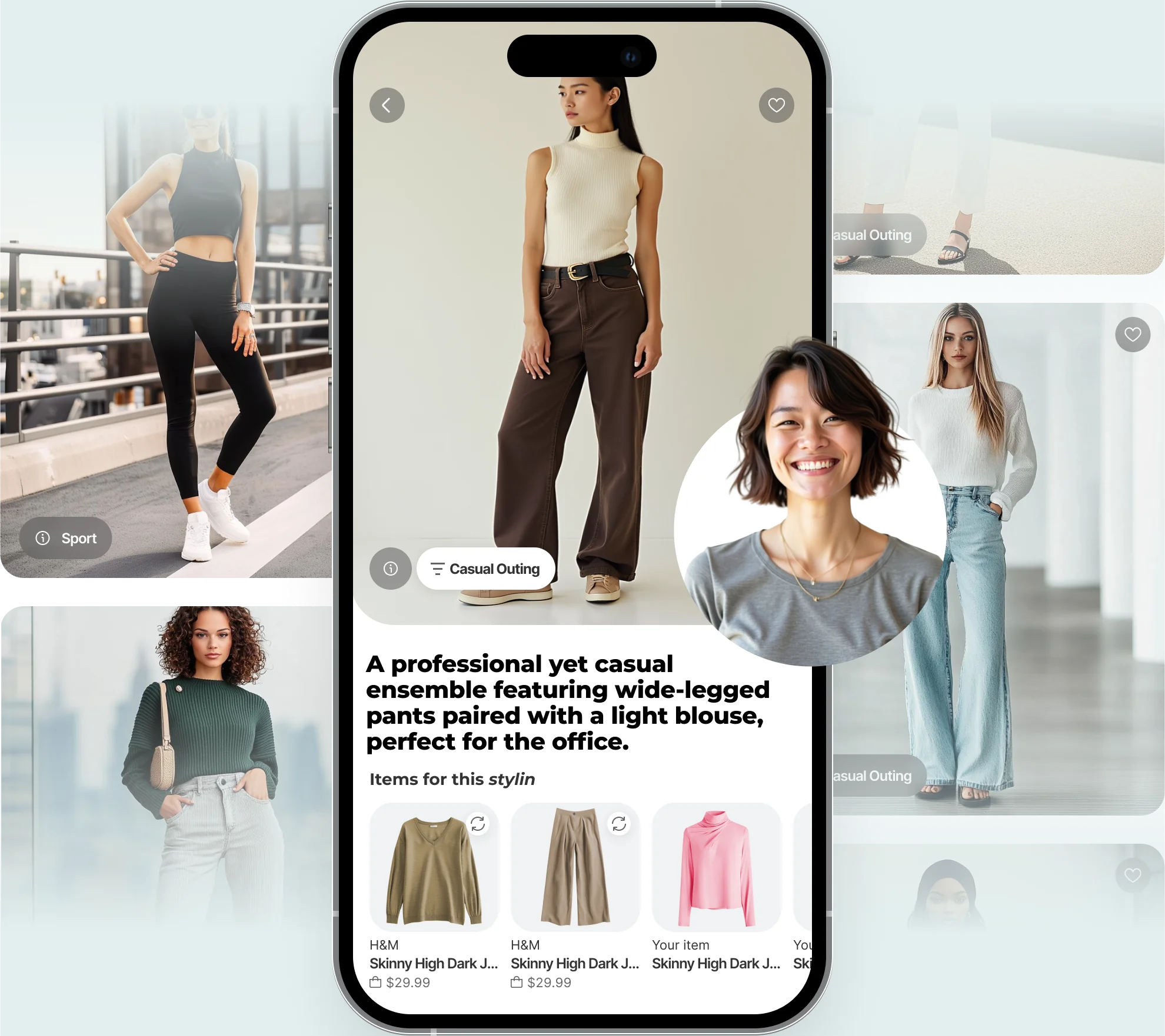 AI outfit generator organizing your wardrobe